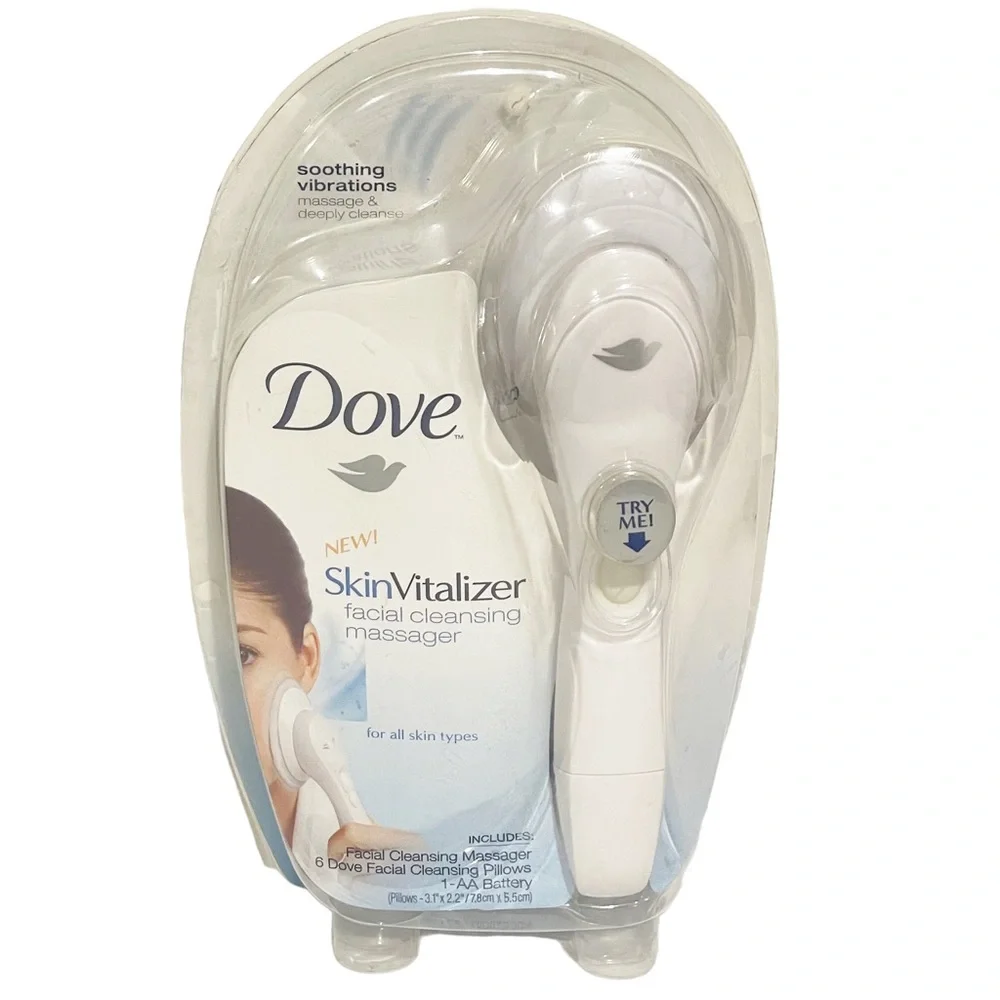 Dove SkinVitalizer Facial Cleansing Massager Skincare Beauty NEW‎ in Package